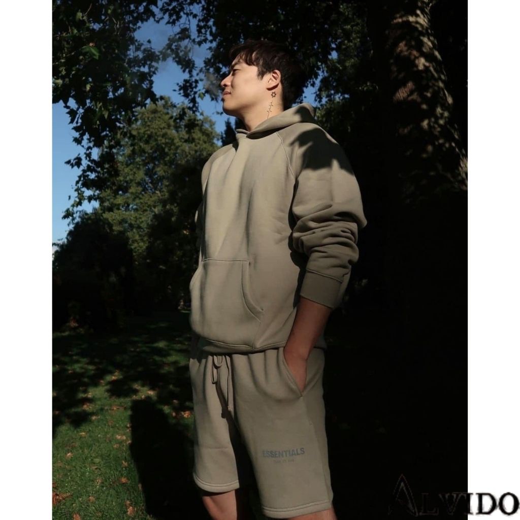 Áo nỉ hoodie nam nữ ALVIDO áo hoodie unisex hoodie essentials AN209