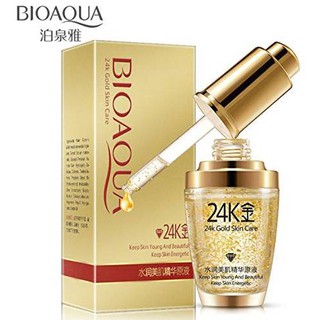 Serum cấp nước dưỡng trắng vàng 24k của Bioaqua 30ml