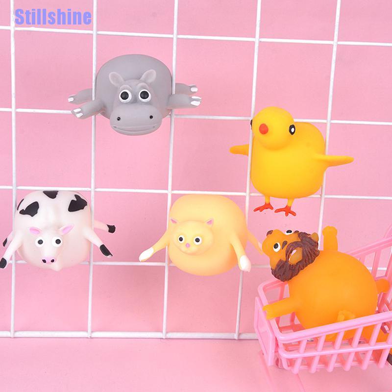 Đồ Chơi Giảm Căng Thẳng Hình Động Vật Bằng Cao Su Mềm