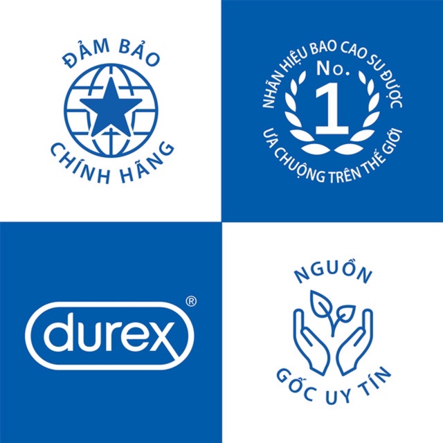 [CHE TÊN SP] Bao Cao Su Durex Kingtex, Chính Hãng, Ôm Sát, Có Dầu Bôi Trơn