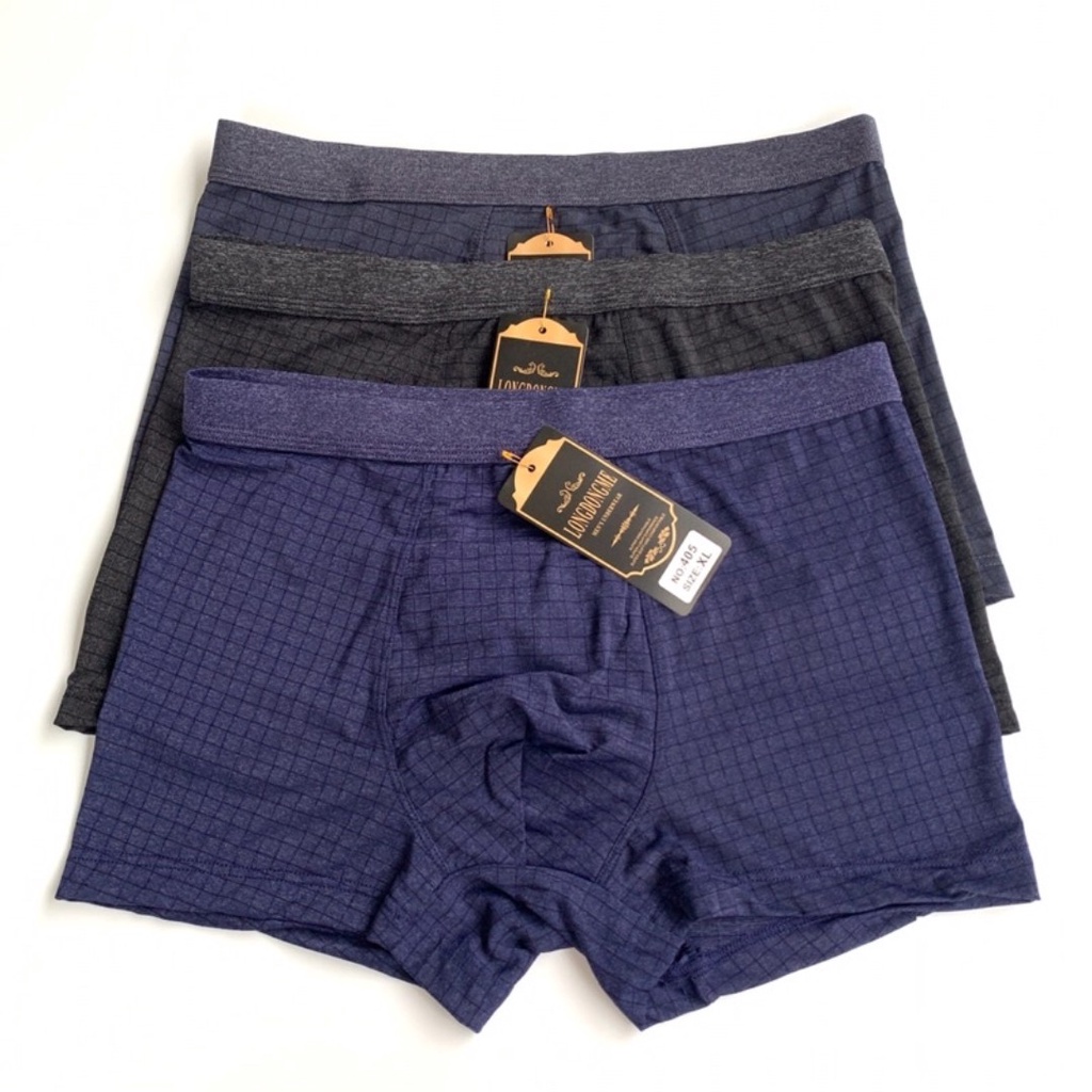 Quần lót nam cao cấp thời trang NINESIX quần boxer nam vải su thun lạnh co giãn 4 chiều