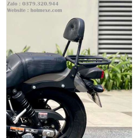 Baga Kèm Tựa Lưng Honda Rebel 300-500 Bản Đẹp