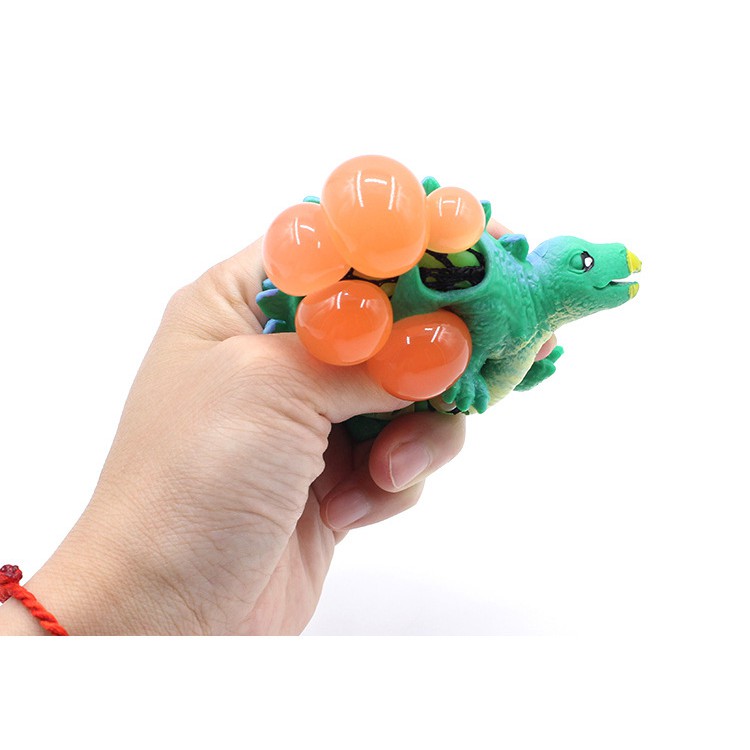 Đồ chơi Khủng Long bóp bong bóng nhiều màu sắc vui nhộn xả stress