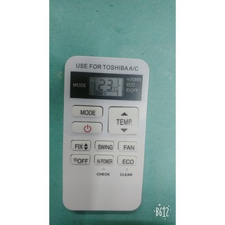 [FREESHIP 99K]_điều khiển điều hòa toshiba 2 chiều mẫu ngắn