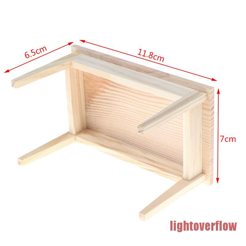 Mô Hình Bàn Ăn Mini Tỉ Lệ 1 / 12 Trang Trí Nhà Búp Bê