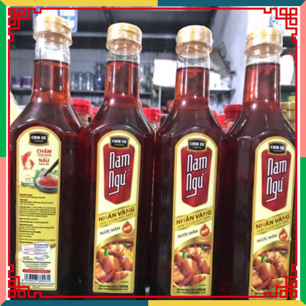 (HOT LIKE) Nước mắm Nam Ngư Nhãn Vàng - Chai 650ml