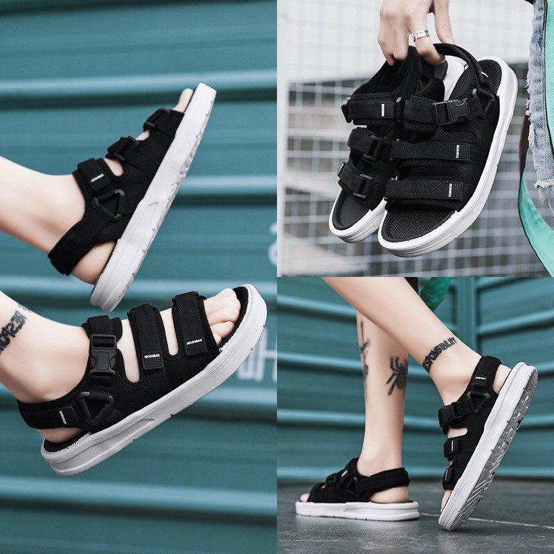 (Free ship toàn quốc) Sandal nam 3 quai khóa bấm ullzang