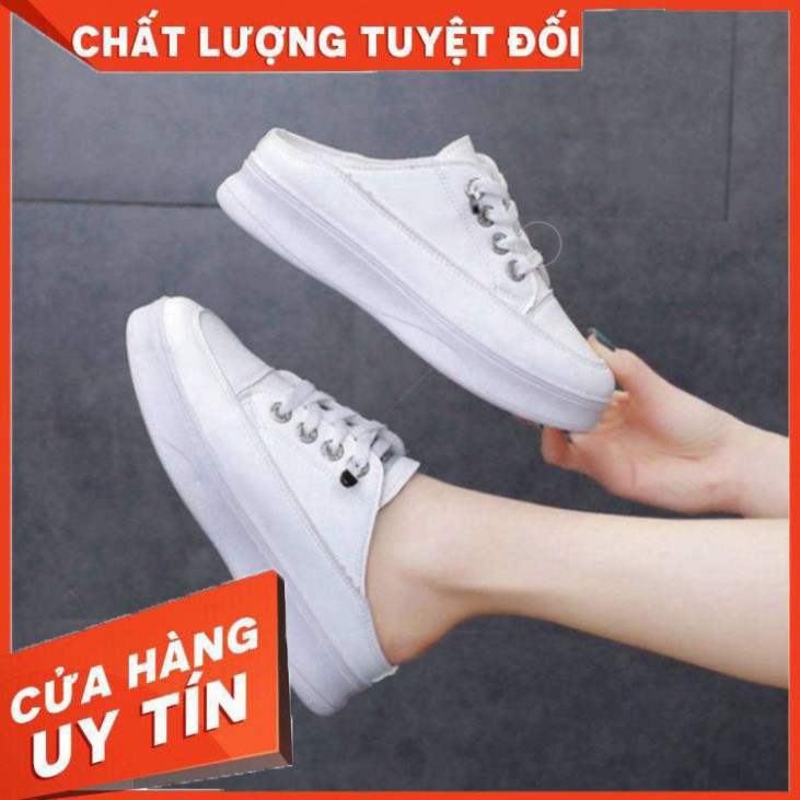 [FREE SHIP] Giày sục thể thao nữ tăng chiều cao 5cm thiết kế sang trọng