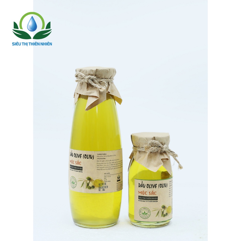 Tinh Dầu Olive Nguyên Chất SIÊU THỊ THIÊN NHIÊN Hỗ Trợ Sự Phát Triển Của Mắt Và Hệ Miễn Dịch, Ngăn Ngừa Bệnh Tật 500ml