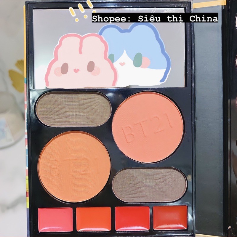 Bảng Phấn Mắt Bóp MILA COLOR BT21 Dễ Thương | BigBuy360 - bigbuy360.vn