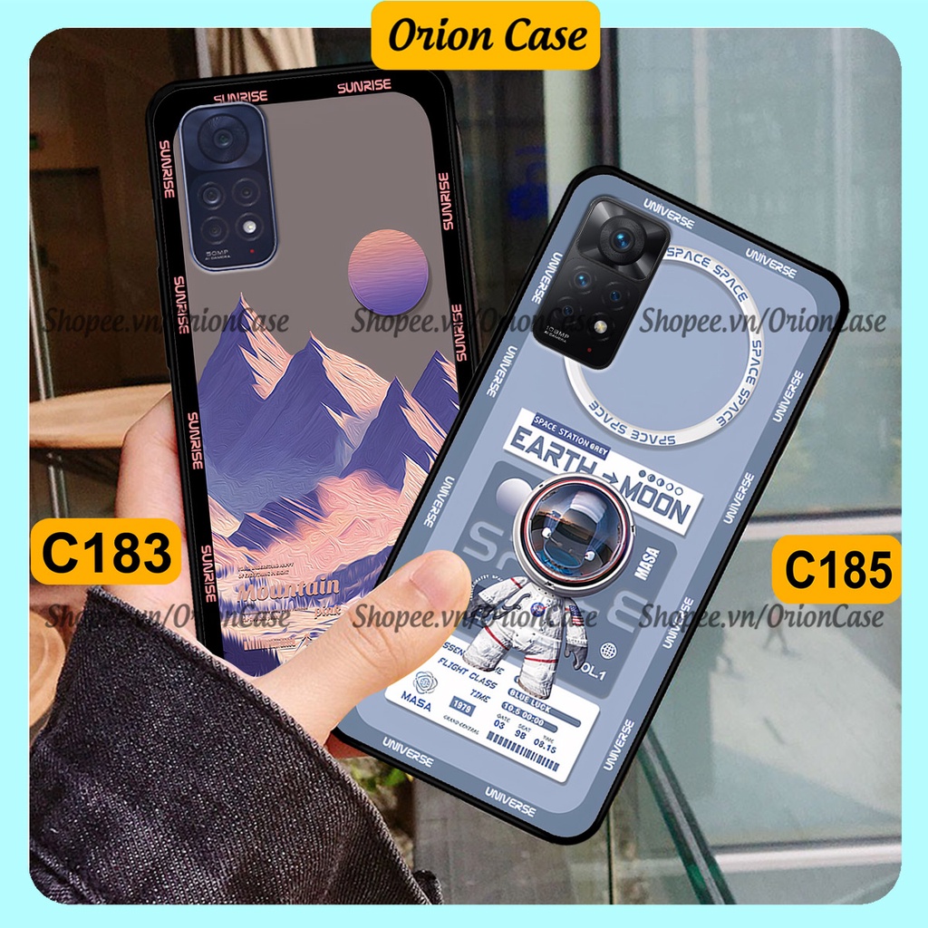 Ốp Xiaomi Redmi Note 11 4G / Note 11S / Note 11 Pro in hình astronaut pro nasa, moutain cá tính.ốp lưng chống sốc.