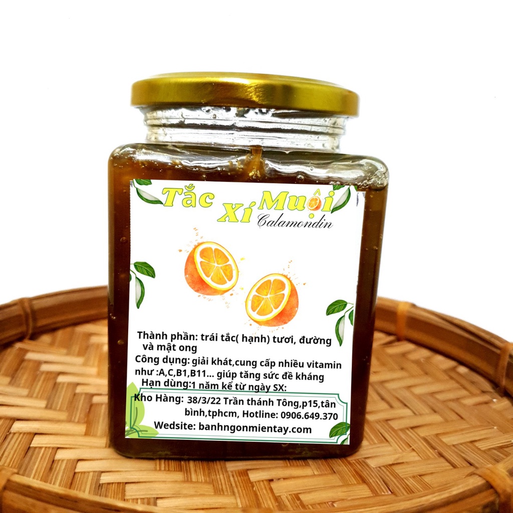 Tắc xí muội / tắc rim ,sợi tắc dẻo, thơm nhà làm an toàn, không chất bảo quản