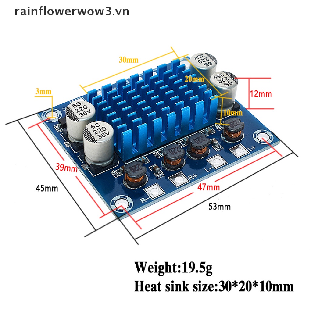 Bảng Mạch Khuếch Đại Âm Thanh Kỹ Thuật Số TPA3110 XH-A232 30W + 30W