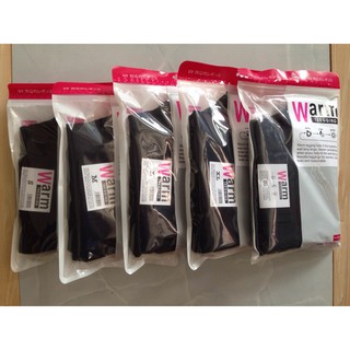 Quần legging warm cotton co giãn túi zip