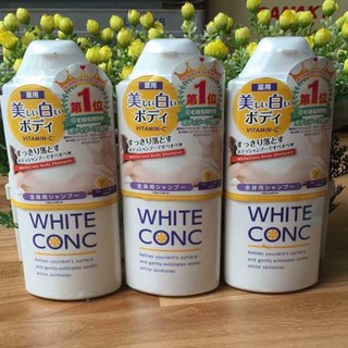 SỮA TẮM TRẮNG DA WHITE CONC 360 ml NHẬT BẢN