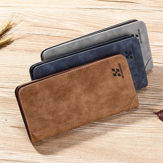 Ví da PU kiểu dài thời trang cho nam