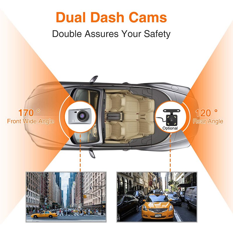 Máy Ghi Hình Hành Trình Xe Hơi 3.6 Inch 1080p Hd | BigBuy360 - bigbuy360.vn