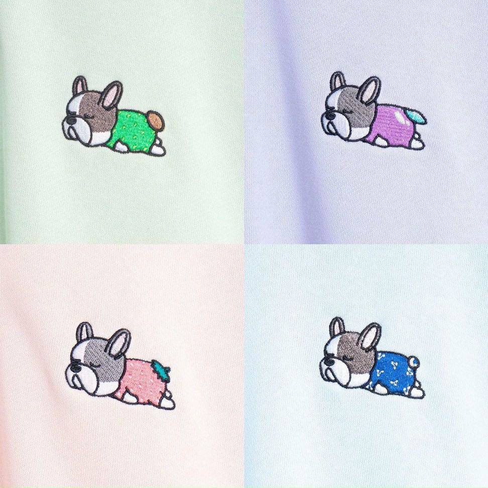 Áo Khoác Nỉ Bông Cardigan Logo Thêu Hình Nút Gài Nam Nữ PUPPY LAZY | BigBuy360 - bigbuy360.vn