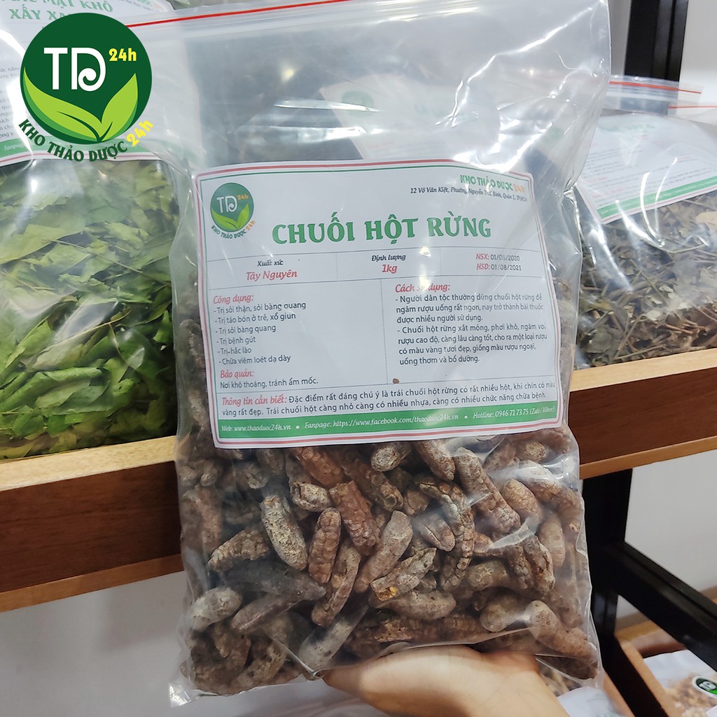 [1kg] Chuối hột rừng Tây Nguyên, hết đau lưng, nhức mỏi cơ thể, xương khớp | Kho thảo dược 24h
