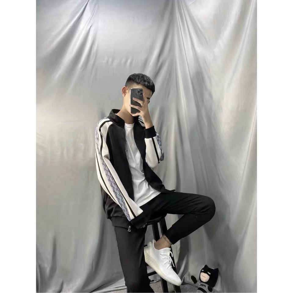 ÁO KHOÁC NAM PHỐI SỌC VIỀN THỜI TRANG SIÊU ĐẸP PHONG CÁCH HÀN