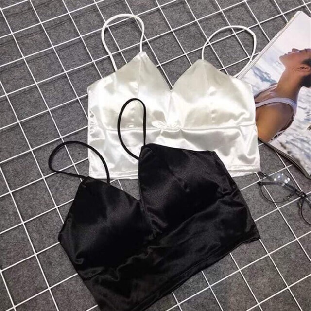 [SALE] Áo Bra chất lụa phi bóng | BigBuy360 - bigbuy360.vn