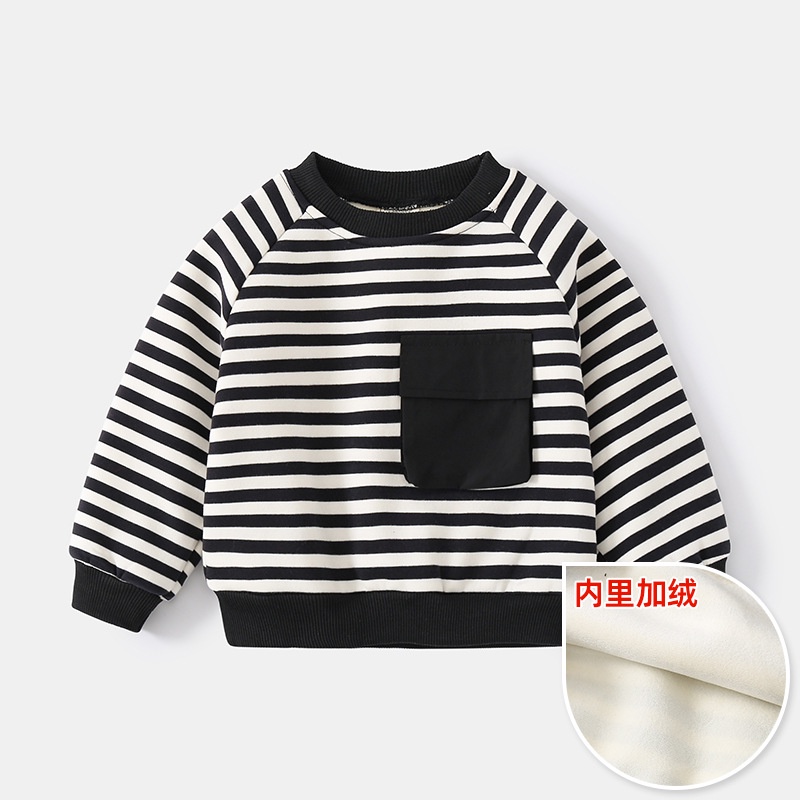 Áo nỉ nhung bé trai hãng WELLKIDS- Áo nỉ lót nhung trẻ em Kunkid