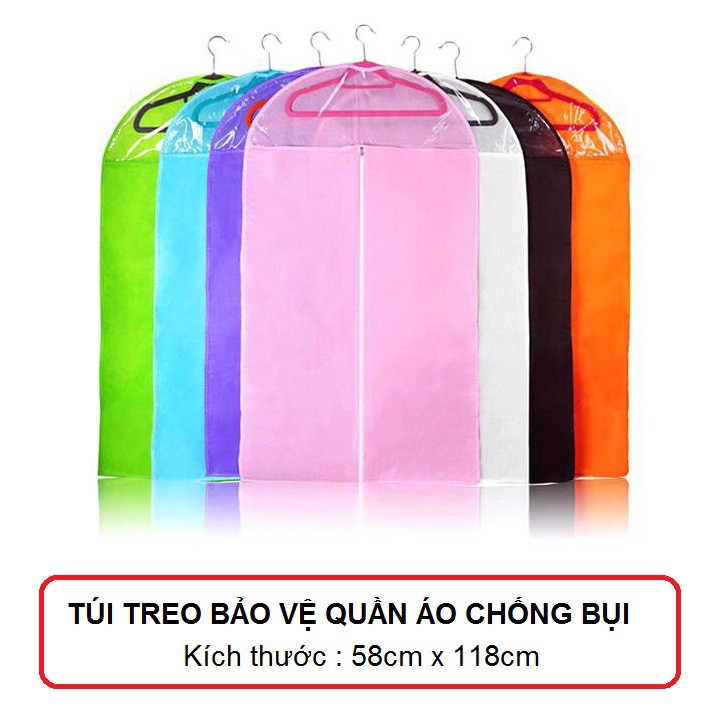 TÚI TREO BẢO VỆ QUẦN ÁO CHỐNG BỤI BÁM