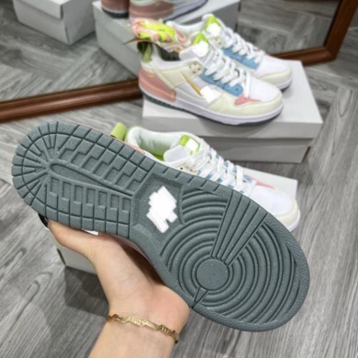 Giày Nike SB Dunk Low Disrupt 2 ‘Pale Ivory Black’ DH888Trắng hồng, 𝗝𝗼𝗿𝗱𝗮𝗻 1 𝗦𝗕 𝗗𝘂𝗻𝗸 𝗟𝗼𝘄 𝗗𝗶𝘀𝗿𝘂𝗽𝘁 𝟮 𝗚𝗥𝗘𝗘𝗡 𝗫𝗮𝗻𝗵 𝗟𝗮́
