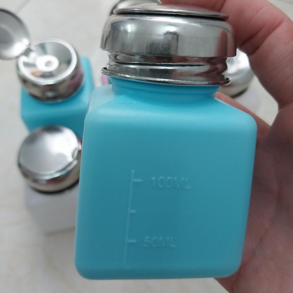 Lọ Đựng Dung Dịch, Hóa Chất nắp inox cao cấp