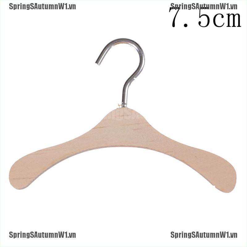 [Spring] Handmade All Doll Clothes Hanger Wood Furniture Coat Hanger Model Toy Gifts [VN]