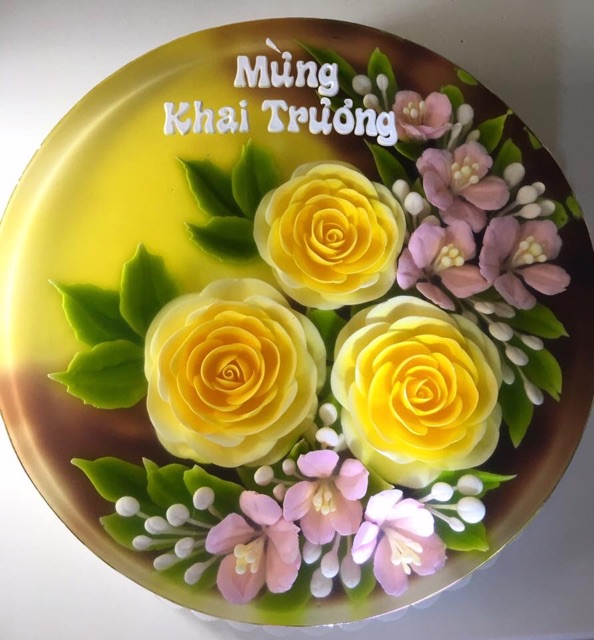 Set17 Bộ Kim Hoa Hồng 3D gồm 4 kim tặng kèm xilanh+ kim y tế Hồng Mến Jelly