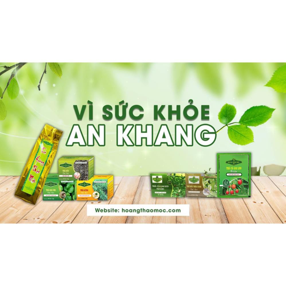 Trà hoàng thảo mộc 500gr( Mua 3 tặng 1 hộp trà HTM túi lọc)