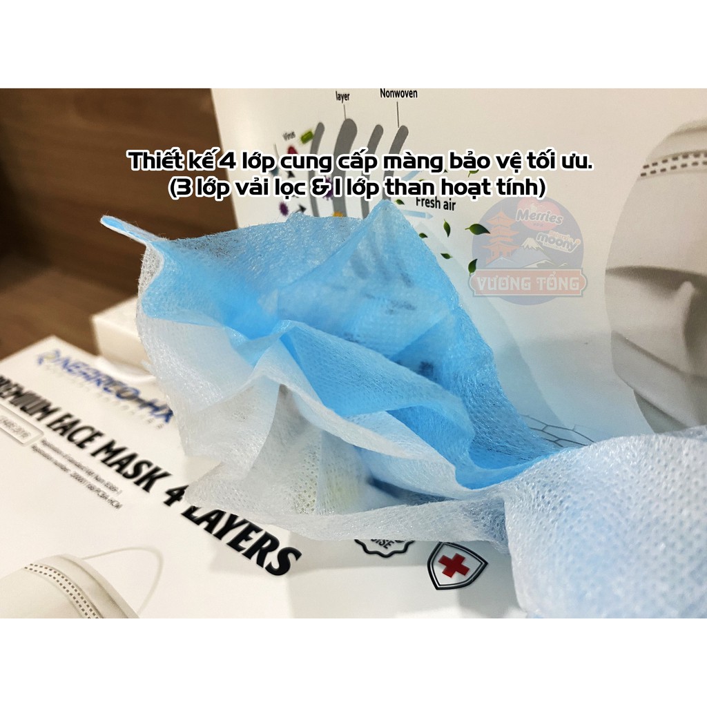 Khẩu trang 4 lớp xuất khẩu Nearco-HX MAHOMAPRO Hàng Công Ty Chính Hãng Hộp 50 Cái | BigBuy360 - bigbuy360.vn