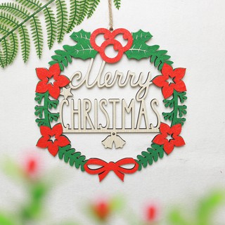 Bảng gỗ decor treo trang trí Noel