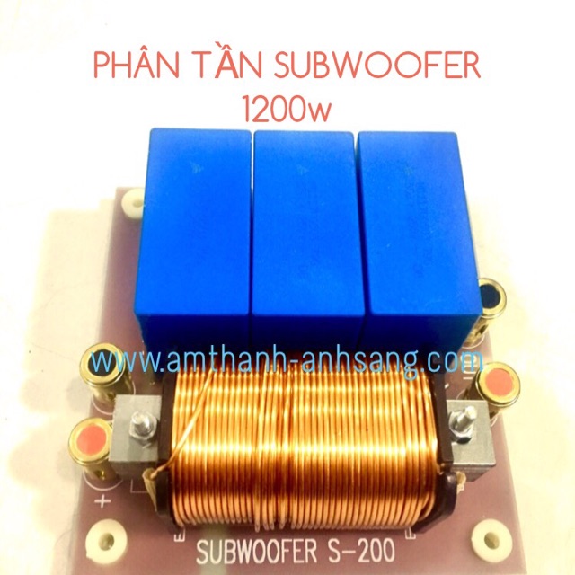 Mạch phân tần loa Sub 1200w 01 cái phân tần loa Sub bass 50