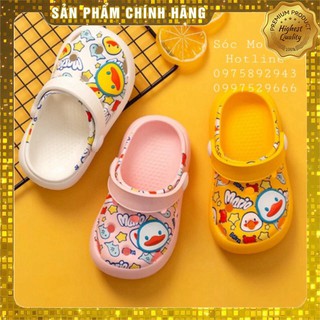 Dép cho bé Cheerful Mario QL 6622, sục cross cho bé trai bé gái siêu nhẹ chống trơn trượt chính hãng