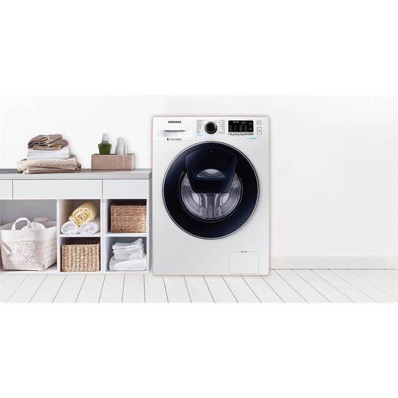 MÁY GIẶT 9 KG SAMSUNG ADDWASH WW90K54E0UW/SV HƠI NƯỚC