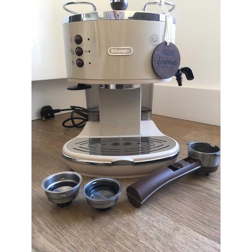 Máy pha cà phê DeLonghi ECOV311.BG màu kem Máy pha cafe espresso DeLonghi