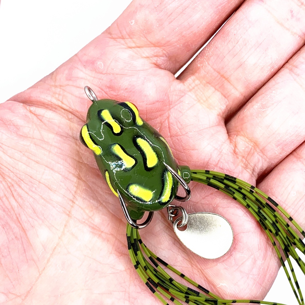Mồi giả Mồi Câu Cá Giả Hình Con Ếch 2.5cm / 3g Super Frog Lure Mồi giả câu cá lóc/SoftFrog/Fishing Lure