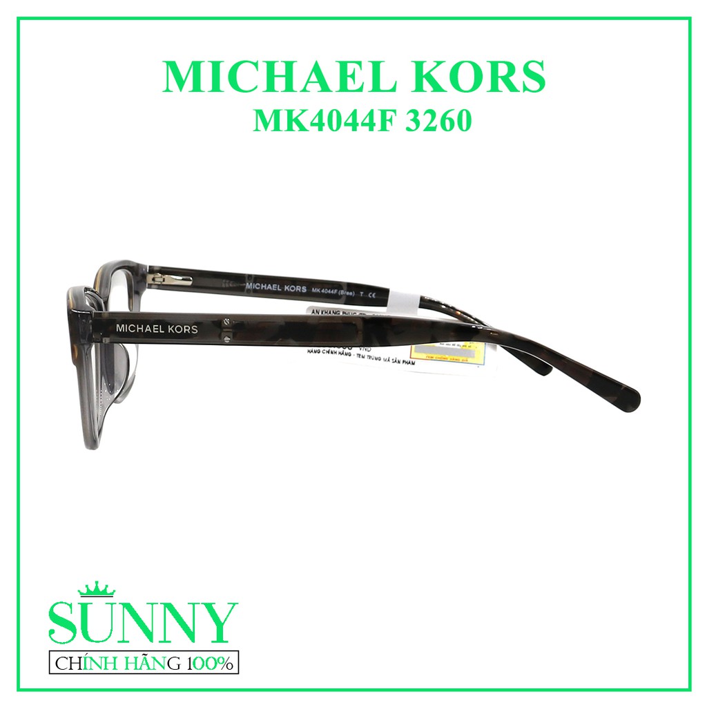 Gọng kính thời trang Michael Kors MK4044F 3260 chính hãng, thiết kế dễ đeo bảo vệ mắt