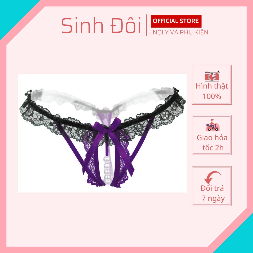 Quần lót nữ ren sexy cao cấp SD2167 mềm mại xuyên thấu gợi cảm thoáng mát từ 40kg-55kg