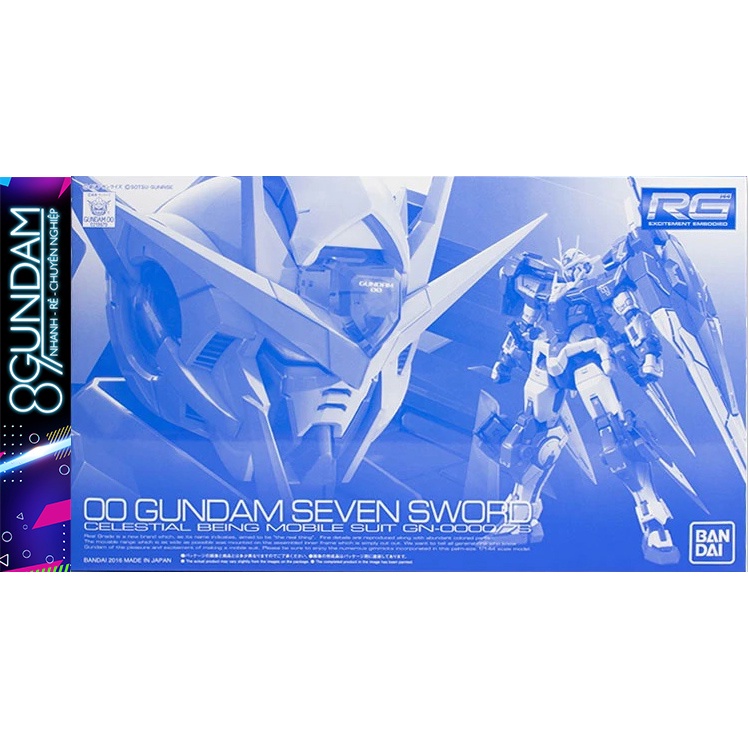 Mô Hình Lắp Ráp Gundam RG Seven Sword