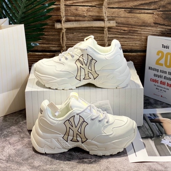 Giày ML B Ny trắng chữ vàng, đen chuẩn xịn cao cấp