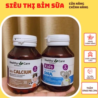 Bộ đôi canxi và Dha nhà Healthy care