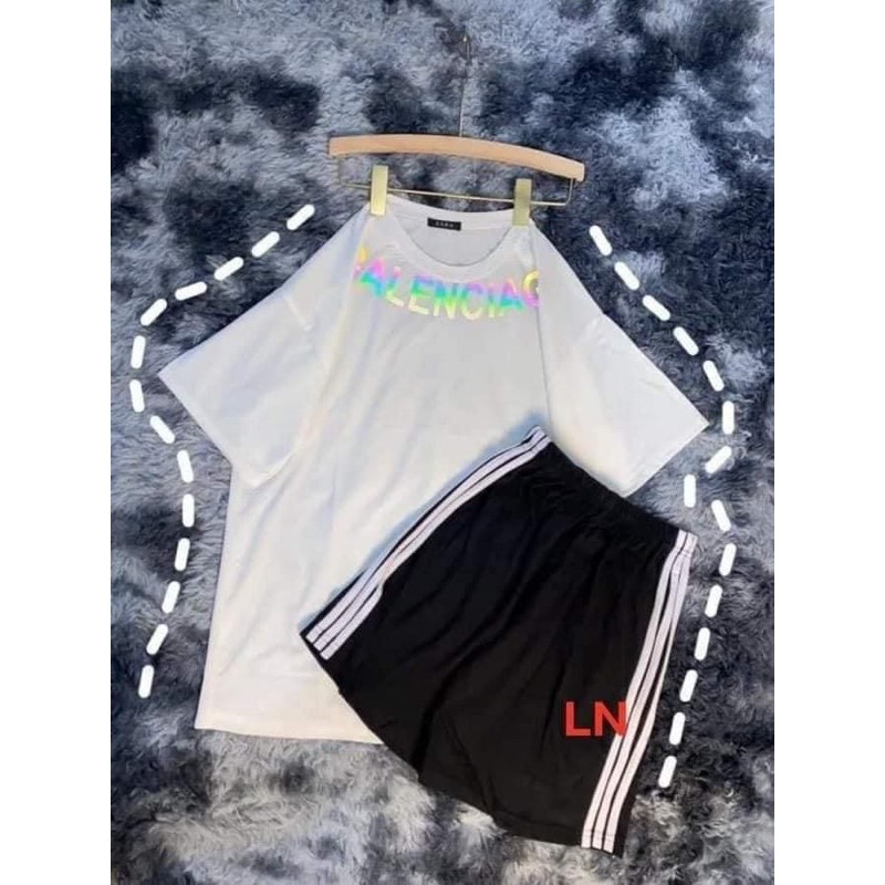 Sét áo BALE vòng cổ phản quang 7m + đùi 3 sọc DA5