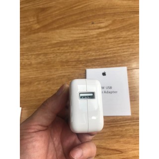 củ sạc ipad 12w ( Apple Store) )