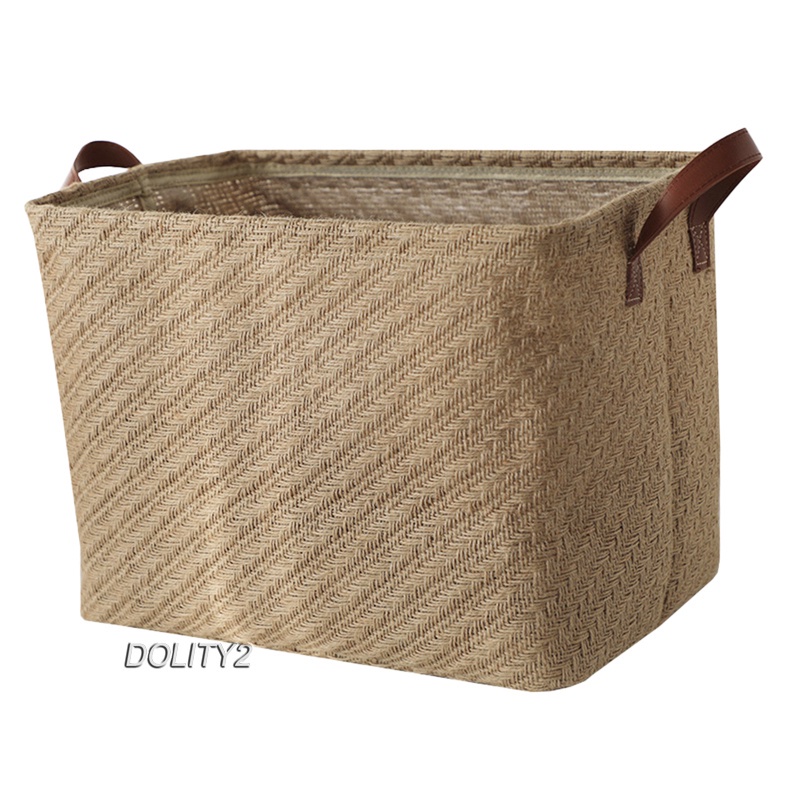 [Dolity2] Giỏ Đựng Đồ Giặt Có Tay Cầm Có Thể Gập Lại