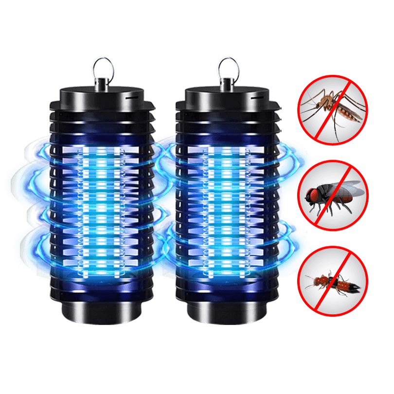 Đèn Bắt Muỗi Côn Trùng hình tháp LM3B Đèn bắt muỗi KHÔN sử dụng sóng siêu tần số cao, không độc hại, an toàn dễ dàng SD