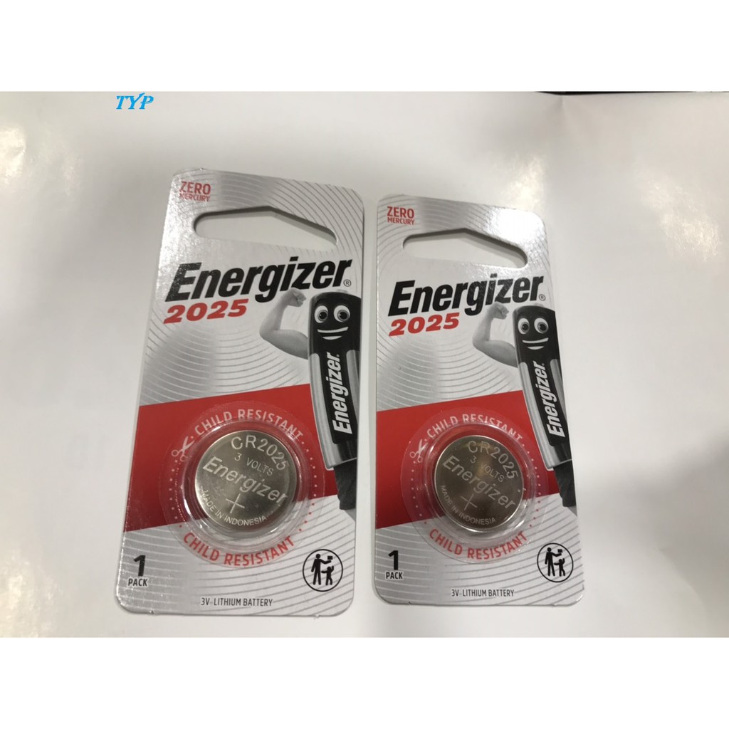 [TOPPIN] Combo 2 Viên Pin CR2025 Energizer Lithium 3V