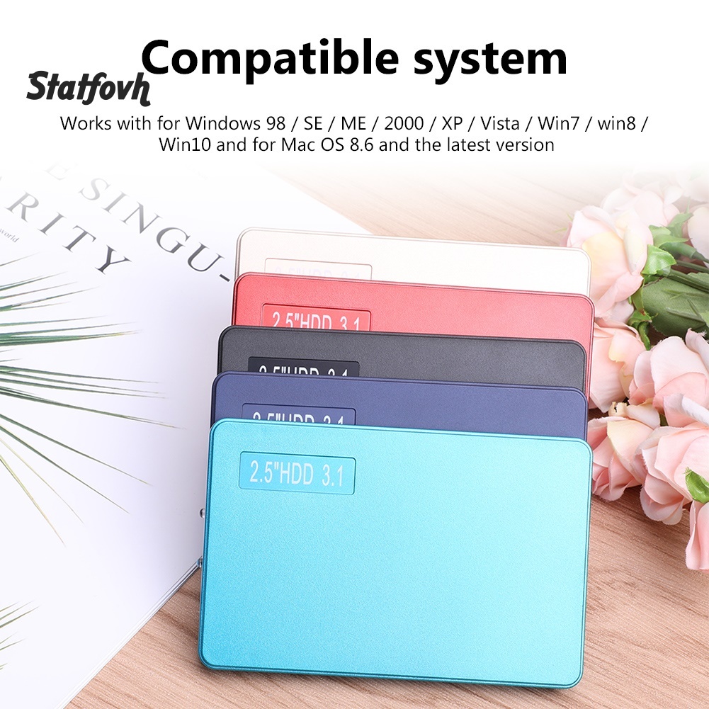 Hộp Đựng Ổ Cứng Ngoài Ssd Hdd Usb 3.1 2.5inch Sata | BigBuy360 - bigbuy360.vn